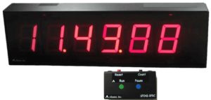 race, clock, sports, digital display