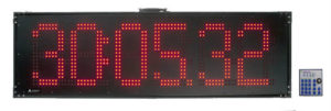 wireless, race clock, digital, display, 6-digits, sports timer